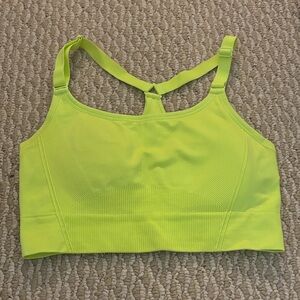 All in Motion Neon Yellow Sports Bra